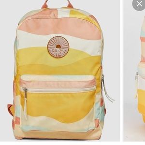 Pura Vida Sunset Scene backpack